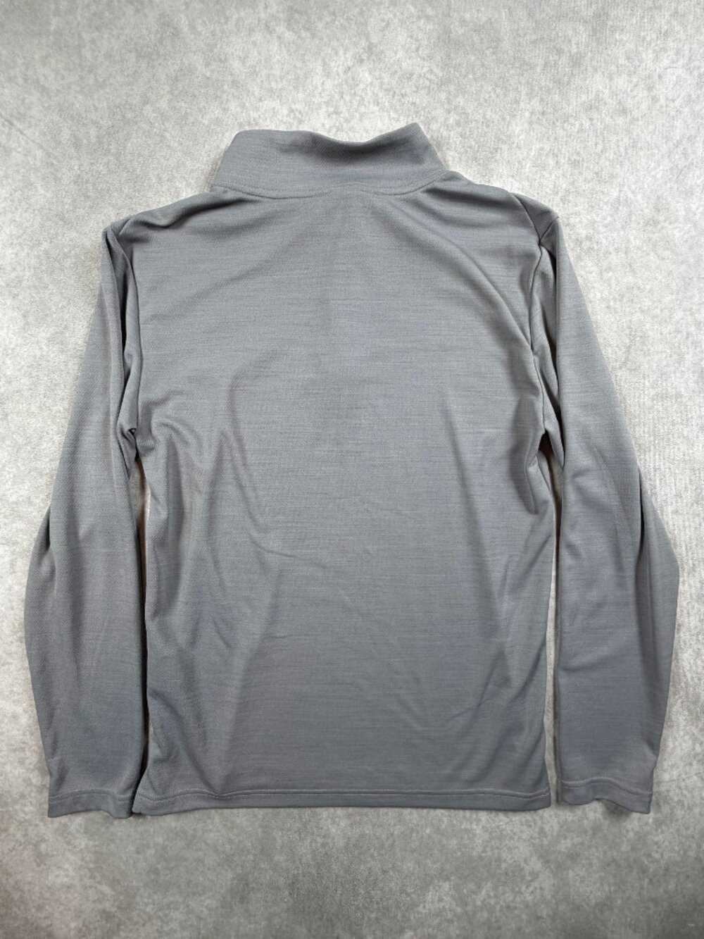 Nike Mens Dri-FIT Breathe 1/4 Zip Long Sleeve Training Shirt Gray S - Picture 2 of 5